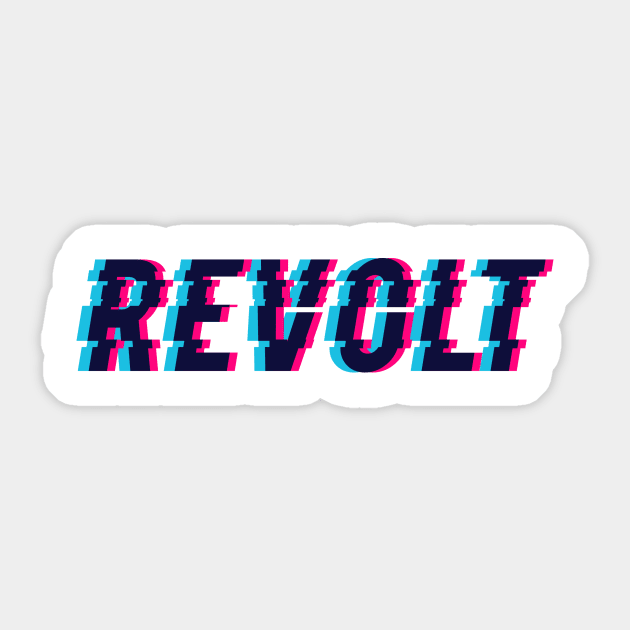 REVOLT Sticker by SmartCraftCo